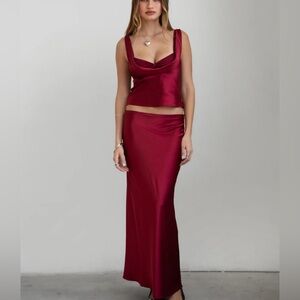 Ace of Spades Maxi Skirt